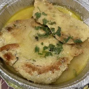 Chicken breast with garlic