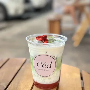 Ceremonial Matcha - Mizuba matcha strawberry cloud - perfect!