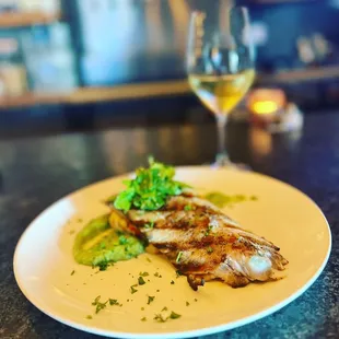 This is the best sea bass I&apos;ve ever eaten! Perfection! Oh, and the drinks are the best! Ryan never disappoints with the drinks.  L