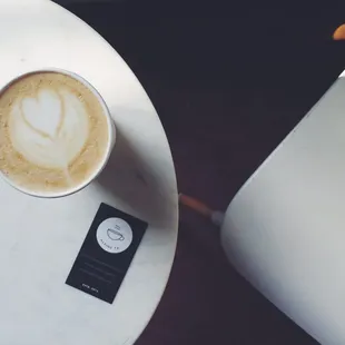 Orange Blossom Latte