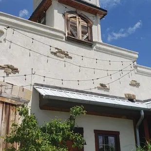a clock tower on a building