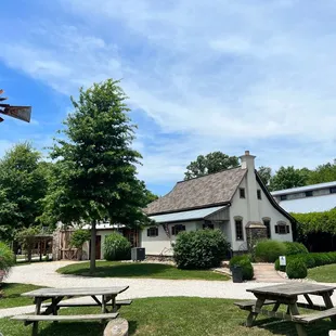 Beautiful outside entry