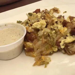 Loaded Hash with Gravy on the side