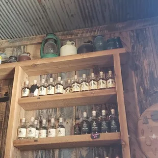 Selection of distilled items.