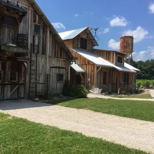 the exterior of the building