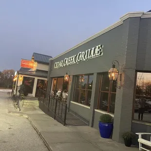 Outside entrance