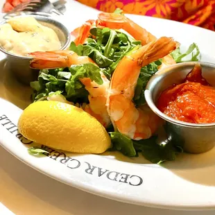 &quot;Polo Bar&quot; Jumbo Shrimp Cocktail with rémoulade &amp; cocktail sauce
