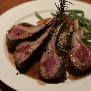 Rack of lamb