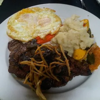 New York Steak and Eggs