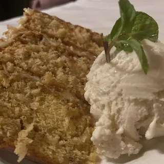 Warm Bread Pudding