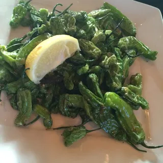 Blistered Shishito Peppers