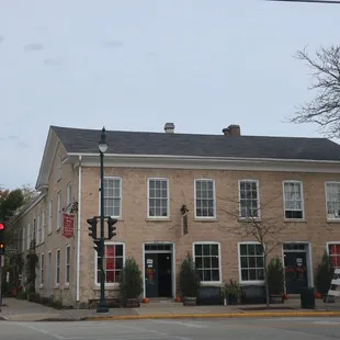 Attractive corner storefront.
