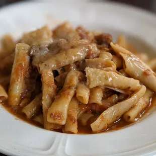 Vegetarian mushroom bolognese