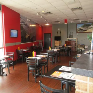 Inside the Cedar Grill