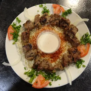 SHish Kabob Dinner