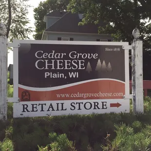 The store is very much in business but cheese is also available in Plain.