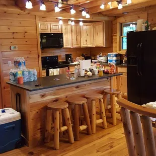 Another view of the kitchen