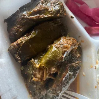 6 Piece Lamb Stuffed Grape Leaves