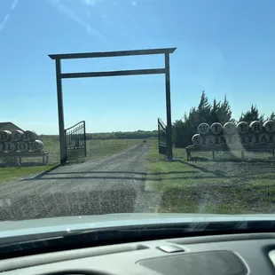 Front of the winery!