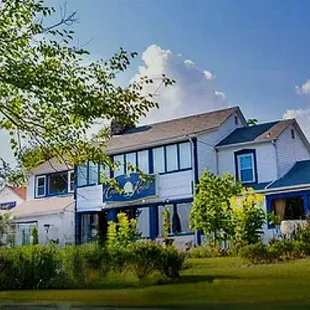 The restaurant facade