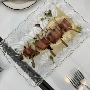 Bacon wrapped scallops
