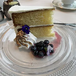 Lemon Ginger Semolina Cake