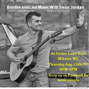 Live Music, Keep up with events on our Facebook Page https://www.facebook.com/cedarlakegrill/