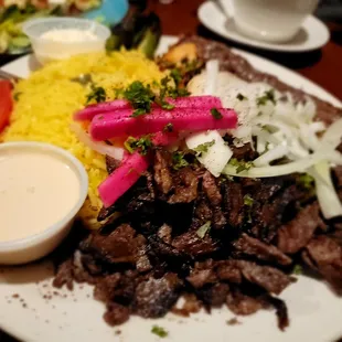 Beef shwarma