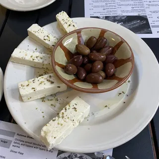 Feta Cheese and olives