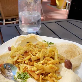 Hummus Chicken Lunch Plate