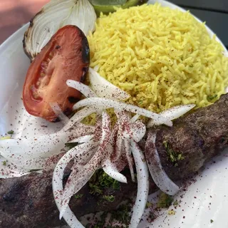 Kafta Kabob Lunch Plate