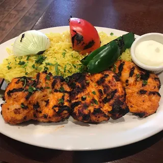 Shish Tawook Lunch Plate