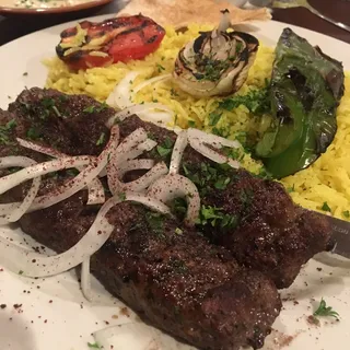 Kafta Kabob Dinner Plate