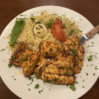 Shish Tawook Dinner Plate