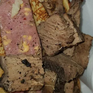 Brisket + Cheddar Hot Link combo