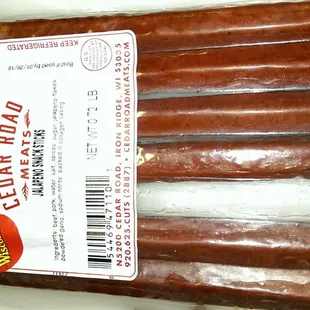 a package of sausages