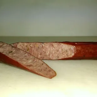 The jalapeño snack sticks, not a lot of jalapeño green in it.