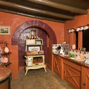 Past working kitchen, now our gift shop.