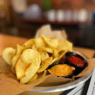 House Fries with House Sauce. I'd come back here just for these