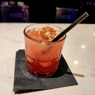 Blood Orange margarita.