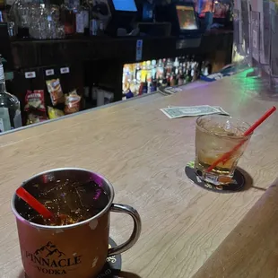 Cheers mate. $9 for 2 drinkies