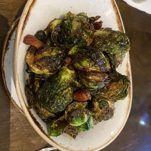 Crispy Brussels Sprouts  Pancetta