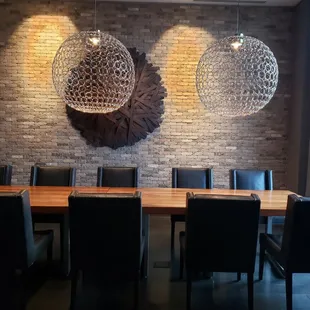 Private dining room
