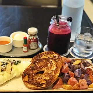 Red Quinoa Egg White Omelet