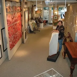 Michael Schnack in Cedar Street Galleries