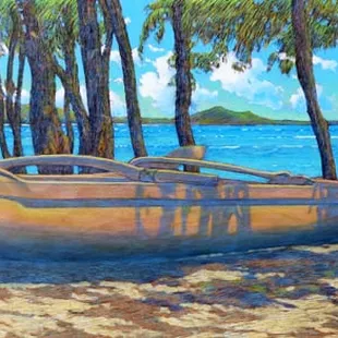 Koa Canoe at Kailua Beach | by Russell Lowrey