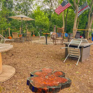 outside area great for nice days!