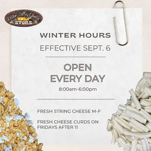 open every day