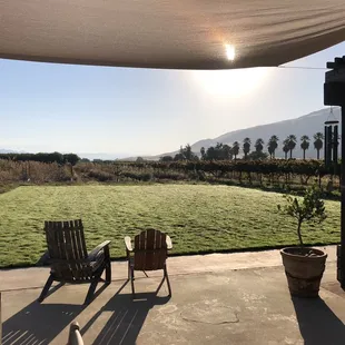 Having a breakfast next to this scenery was amazing.