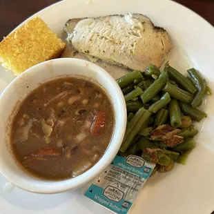 Traditional New Year's Day lunch.